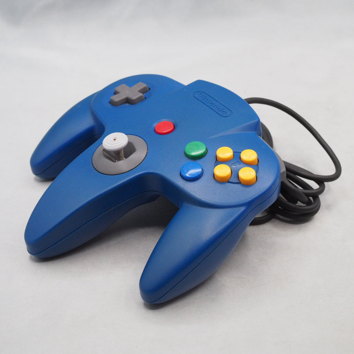 Used Nintendo 64 CONTROLLER Bros BLUE NUS-005 (Official Control Pad) - Tested & Working