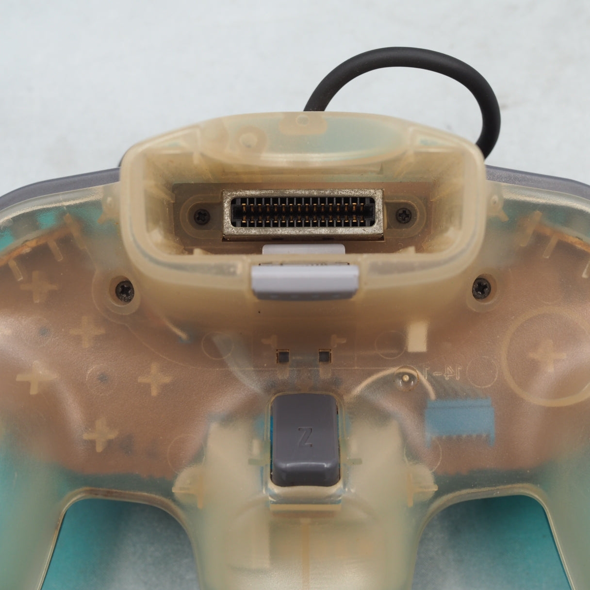 Used Nintendo 64 CONTROLLER Bros CLEAR BLUE NUS-005 (Official Control Pad) - Tested & Working