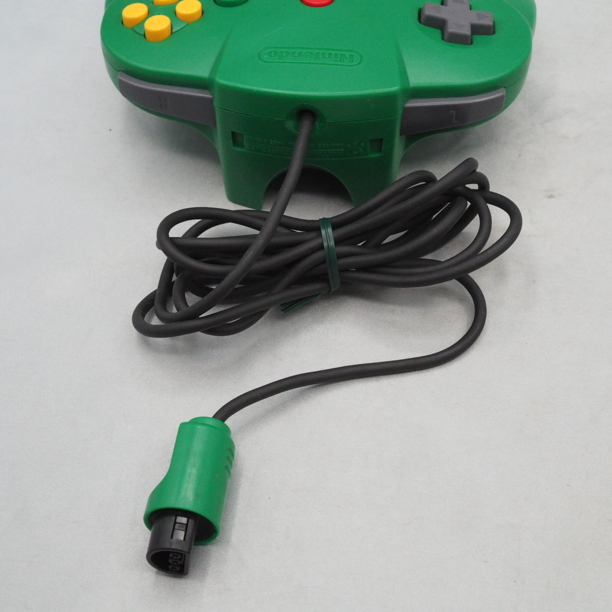 Used Nintendo 64 CONTROLLER Bros GREEN NUS-005 (Official Control Pad) - Tested & Working