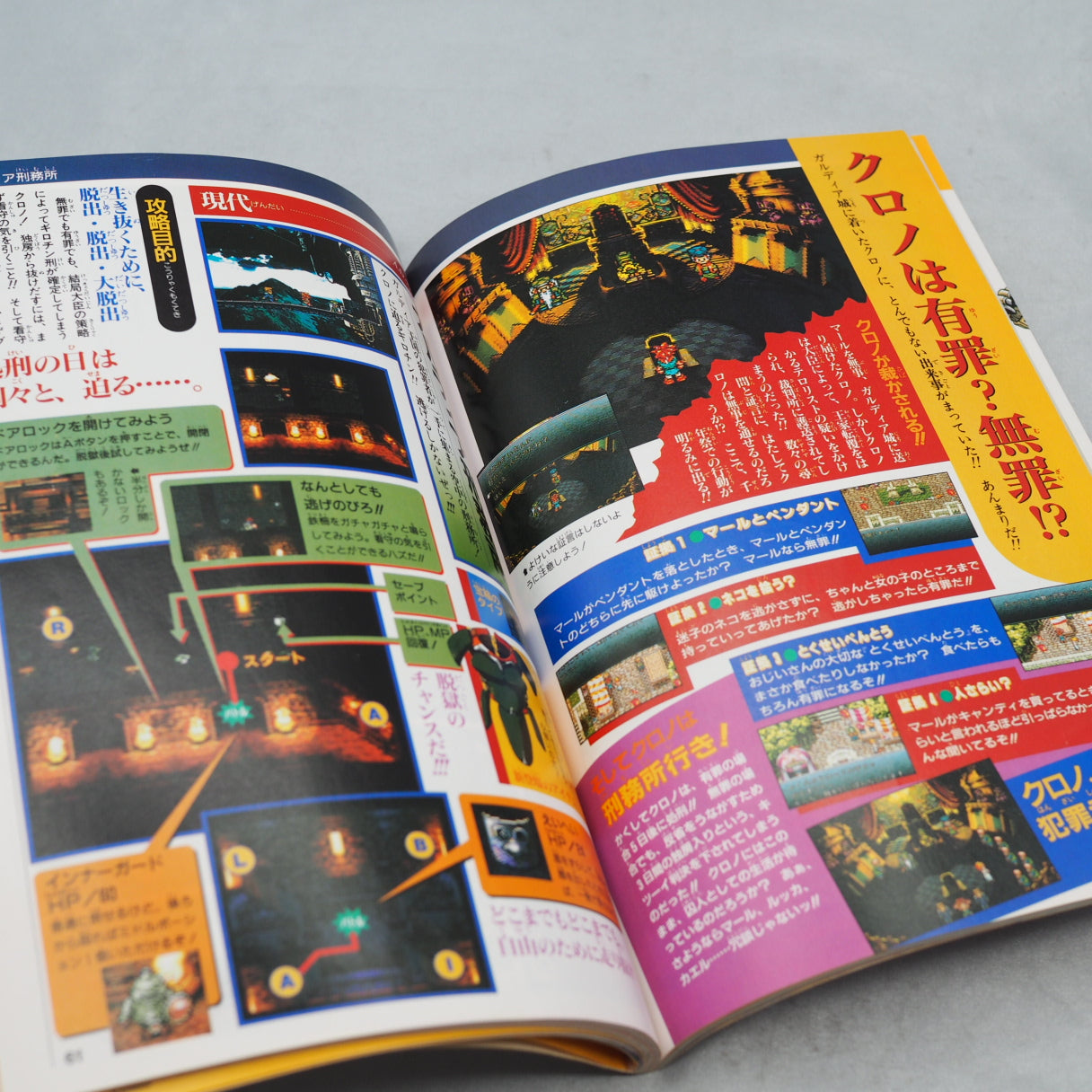 CHRONO TRIGGER Guide w/Poster