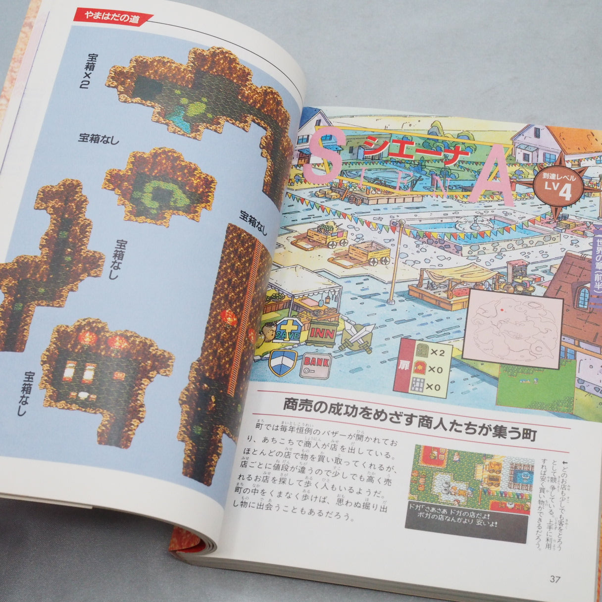 Used DRAGON QUEST VI 6 Official Guide Book 1&2 Set w/Map - Tested & Working