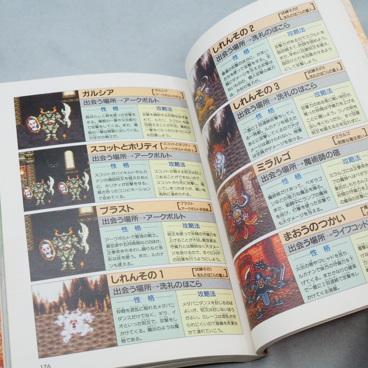 Used DRAGON QUEST VI 6 Official Guide Book 1&2 Set w/Map - Tested & Working