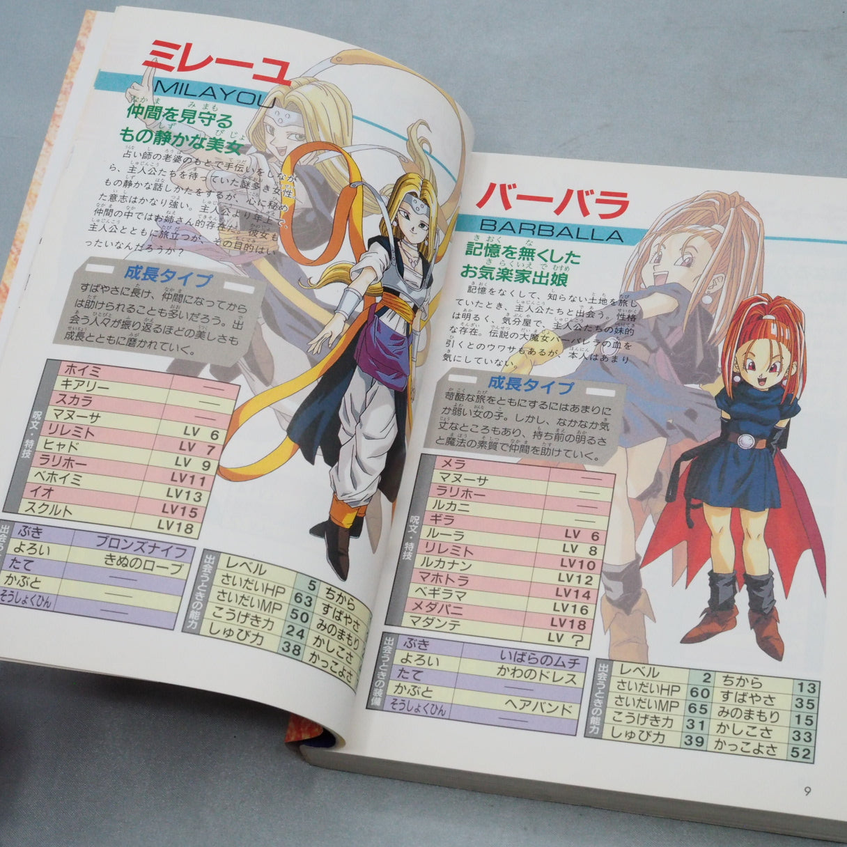 Used DRAGON QUEST VI 6 Official Guide Book 1&2 Set w/Map - Tested & Working