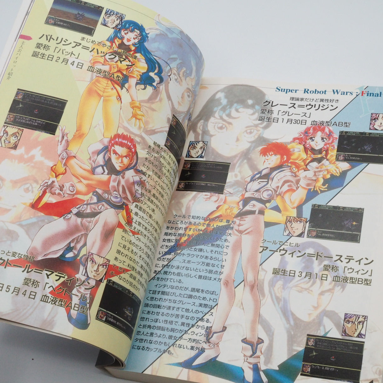 Used Super Robot Wars F The Finale Perfect Guide - Tested & Working