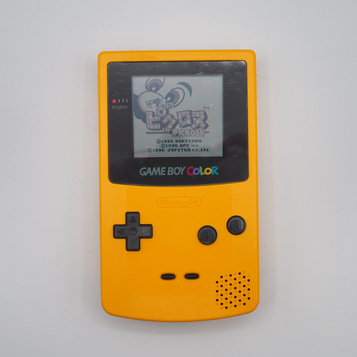 Nintendo GAME BOY COLOR Yellow CGB-001 Handheld System