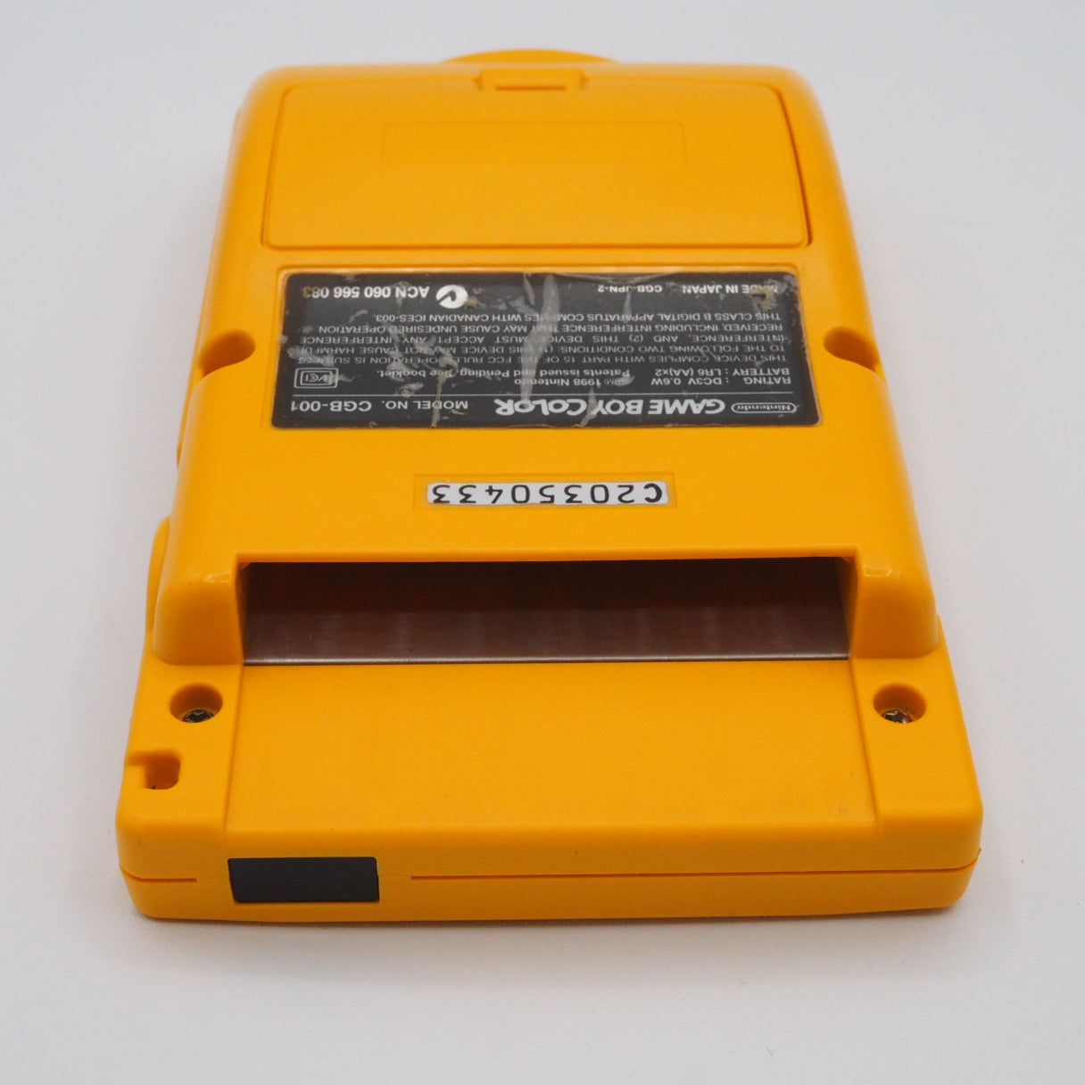 Nintendo GAME BOY COLOR Yellow CGB-001 Handheld System