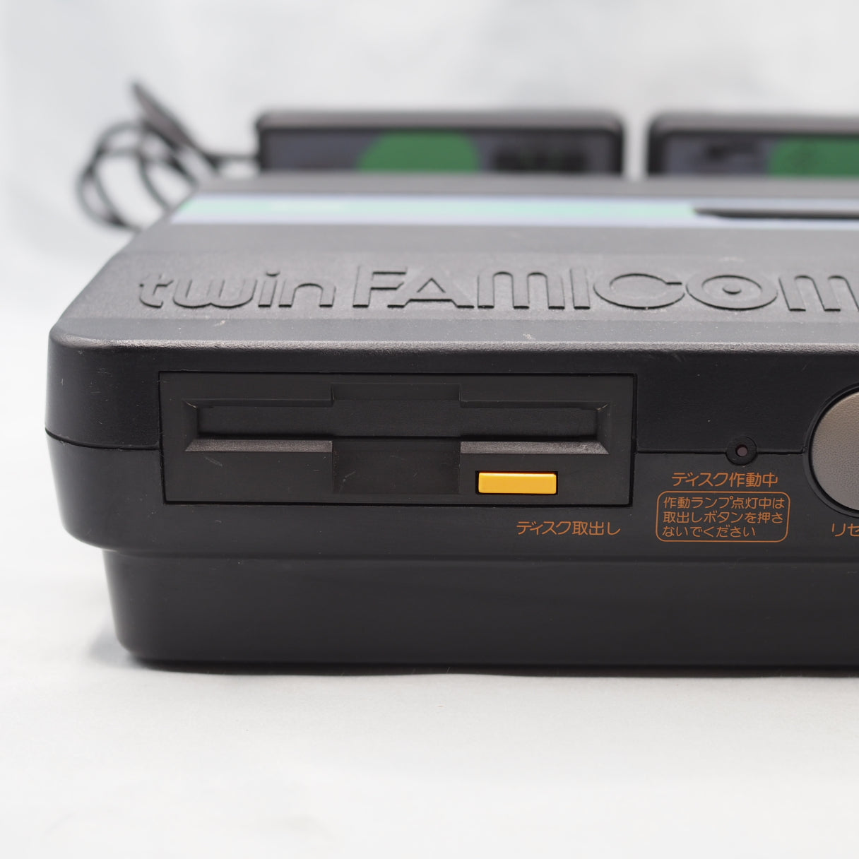 Sharp Twin Famicom Black Console AN505BK New Rubber Belt replaced