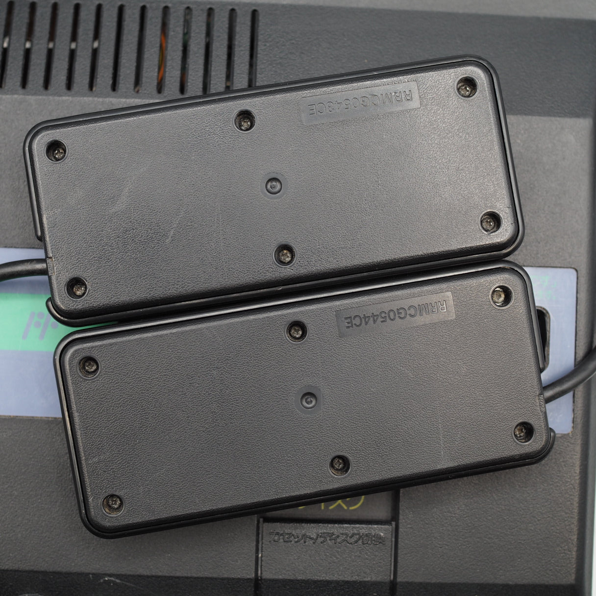 Sharp Twin Famicom Black Console AN505BK New Rubber Belt replaced