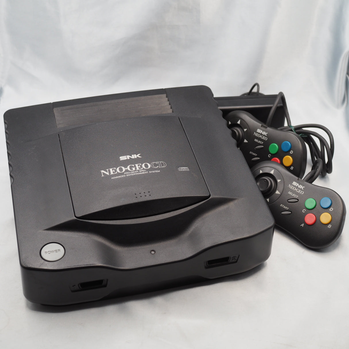 NEO GEO CD CD-T01 Console system + 2 controllers