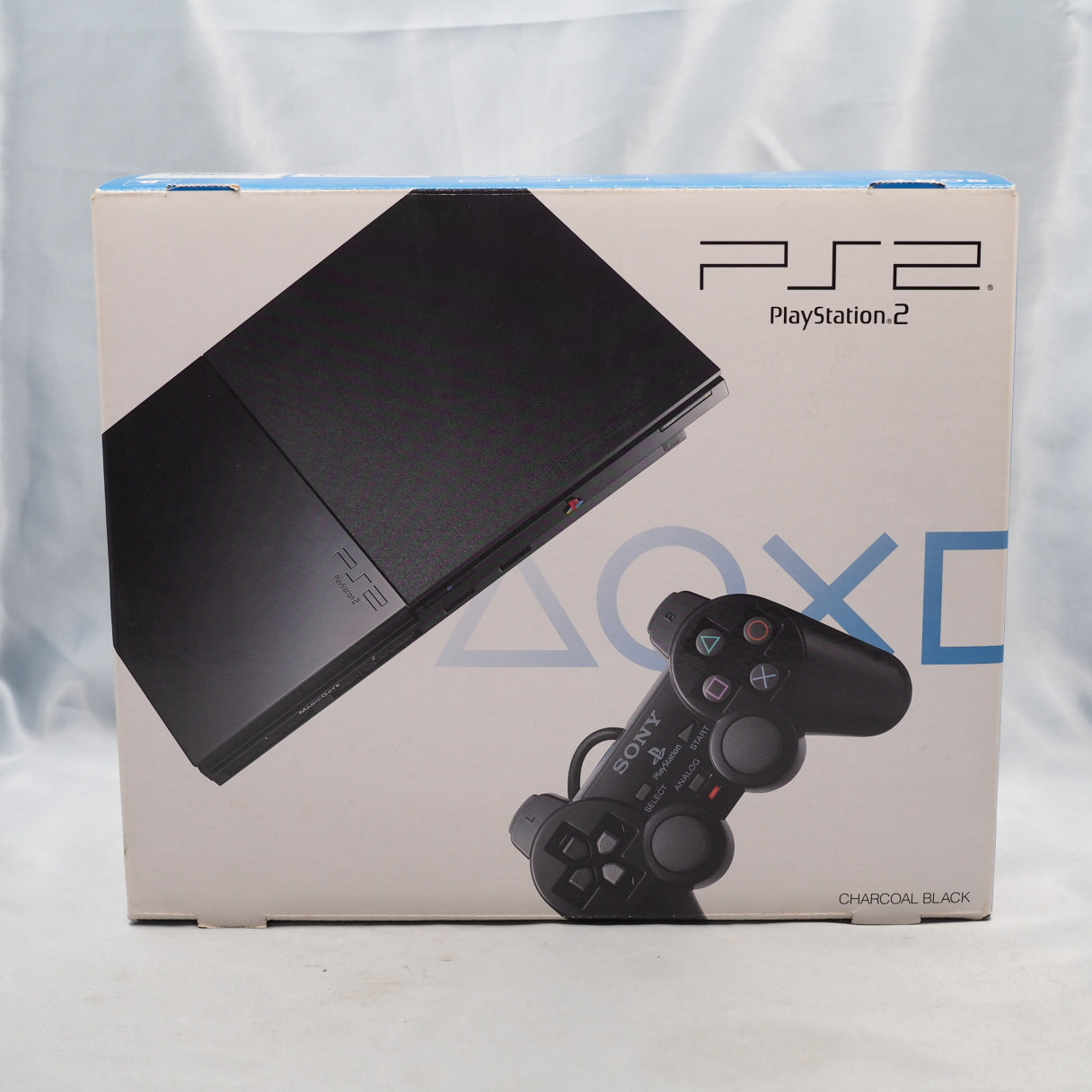 PS2 Console system SCPH-90000 Charcoal Black Boxed