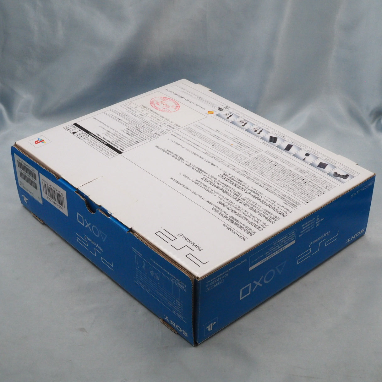 PS2 Console system SCPH-90000 Charcoal Black Boxed