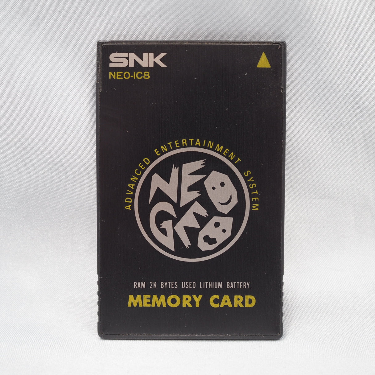 Used NEO GEO AES Memory Card W/Case NEO-IC8 - Tested & Working