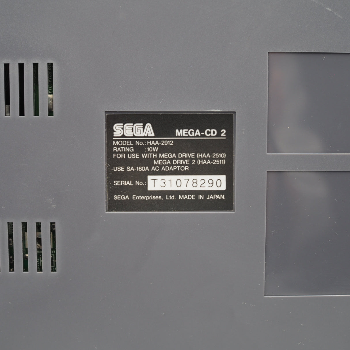 Mega CD 2 Console Only HAA-2912