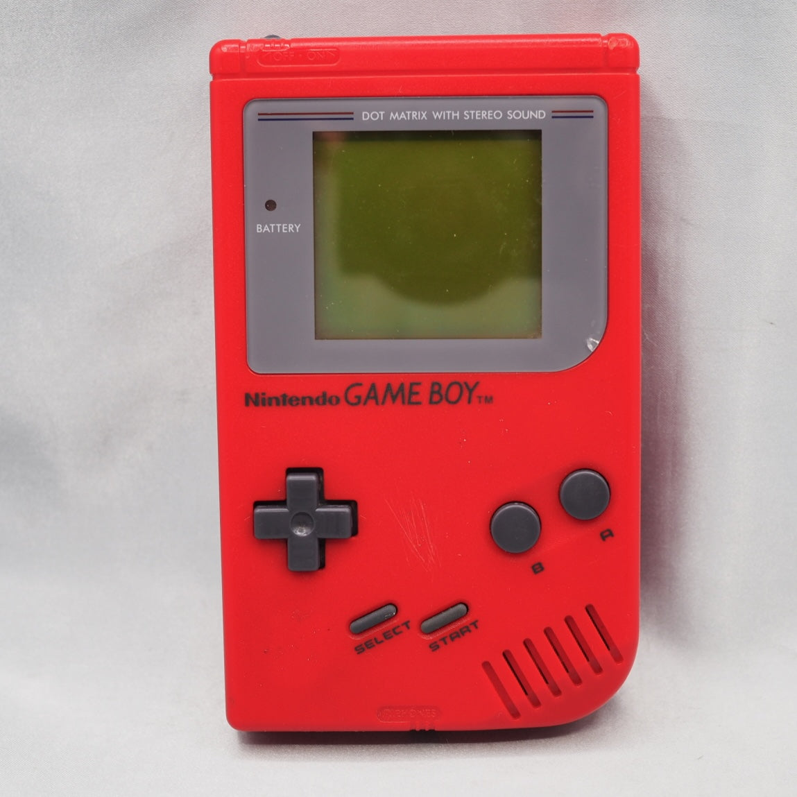 Used Nintendo GAME BOY Console only DMG-01 Red - Tested & Working