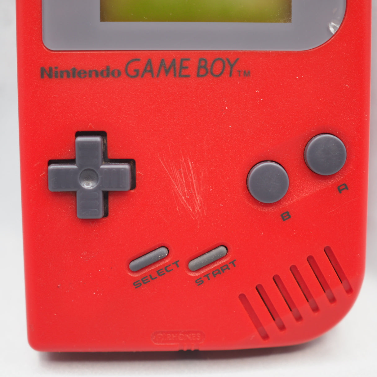 Used Nintendo GAME BOY Console only DMG-01 Red - Tested & Working