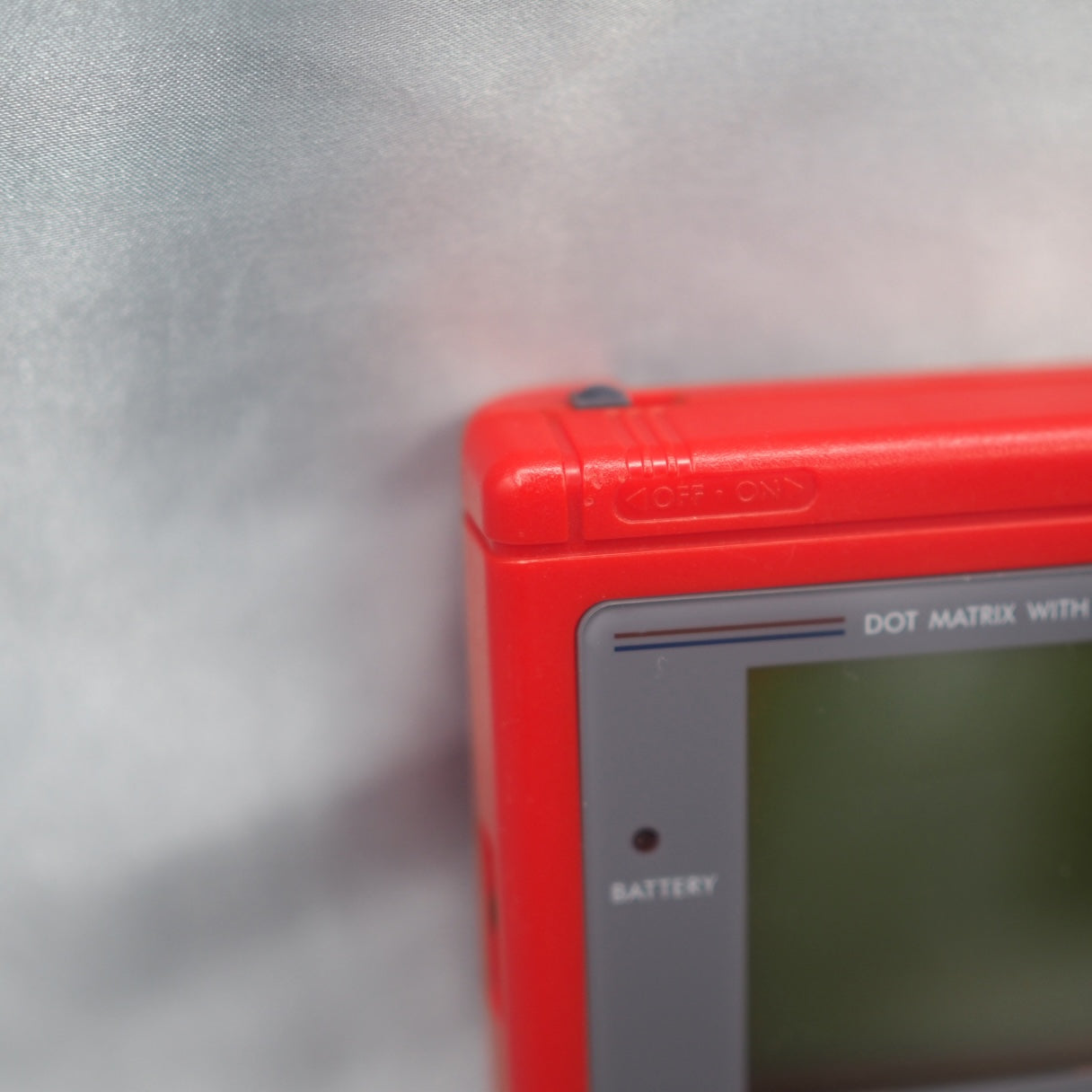 Used Nintendo GAME BOY Console only DMG-01 Red - Tested & Working