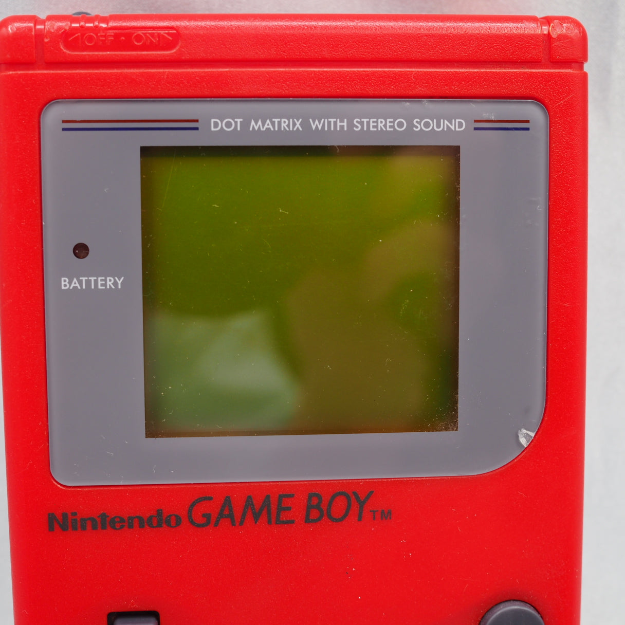 Used Nintendo GAME BOY Console only DMG-01 Red - Tested & Working