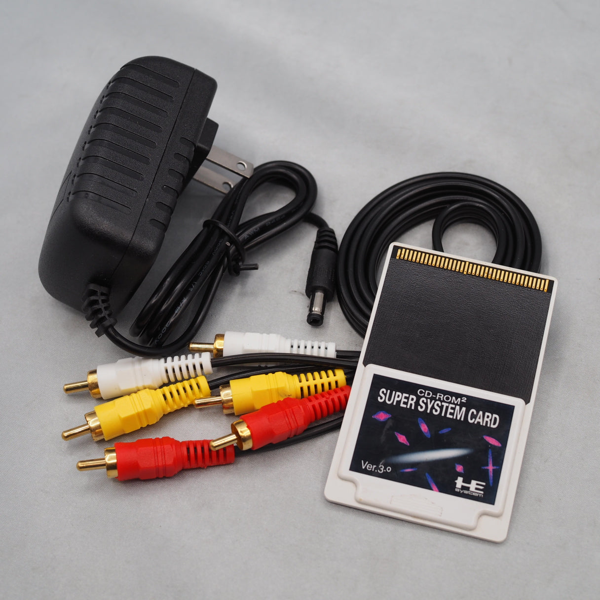 Used PC Engine INTERFACE UNIT IFU-30 CD-ROM2 PC Engine W/SUPER SYSTEM CARD - Tested & Working — NEC | Enjoy Game Japan