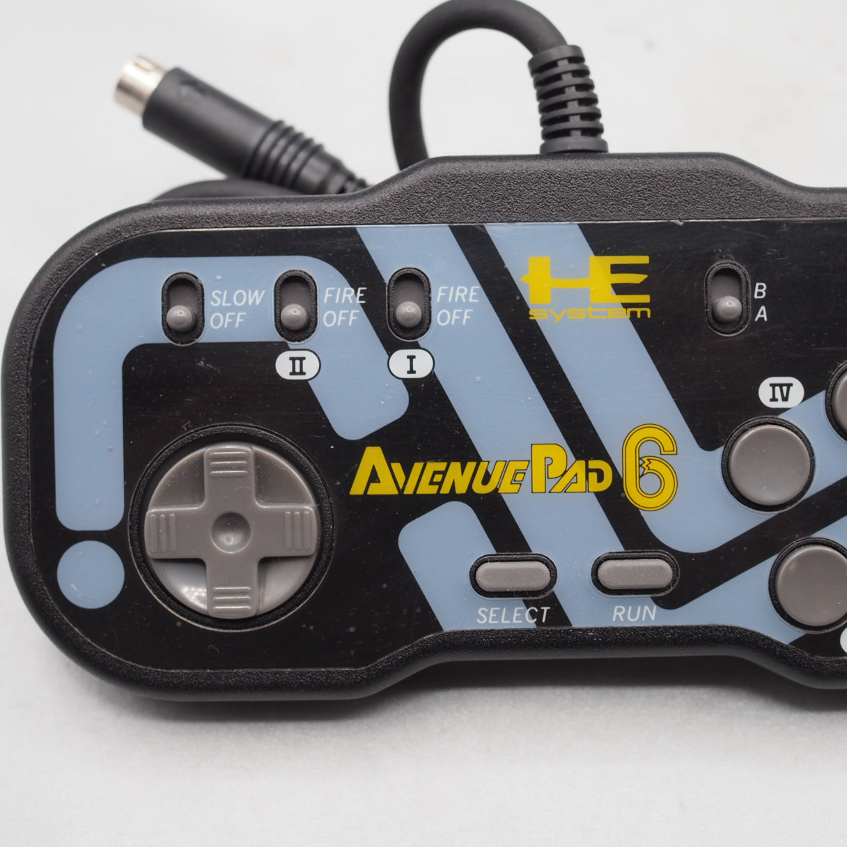 Used PC Engine Avenue Pad 6 Controller NAPD-1002 - Tested & Working