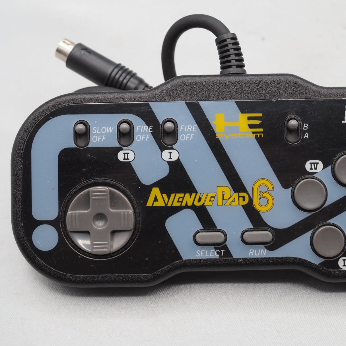 Used PC Engine Avenue Pad 6 Controller NAPD-1002 - Tested & Working
