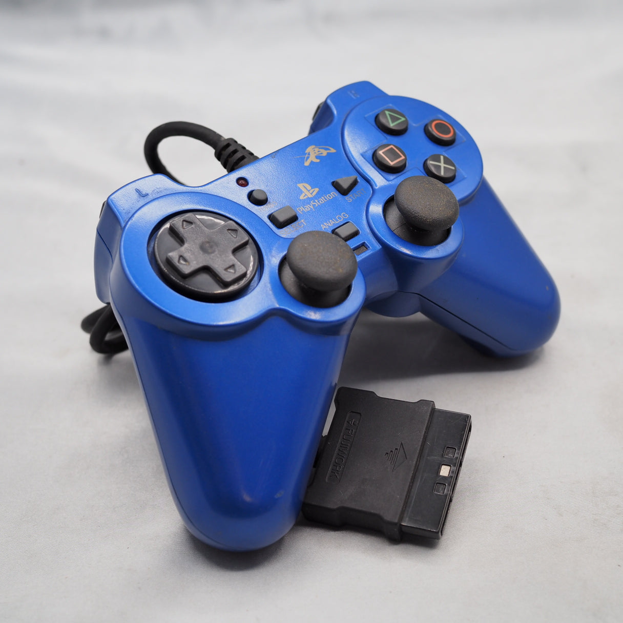Used PS2 Analog Turbo Controller Takumi Blue - Tested & Working