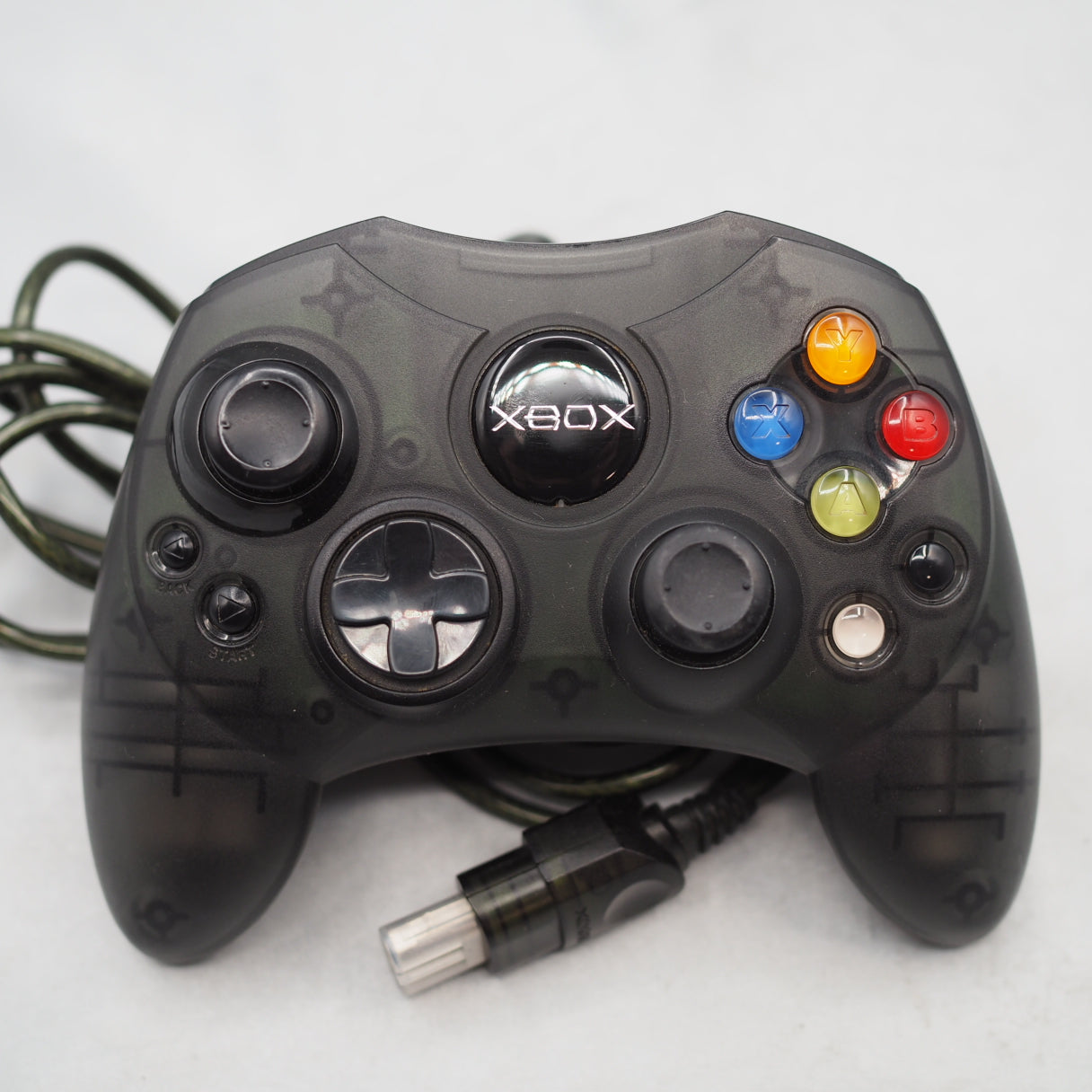 Used Microsoft Xbox Console system Special Edition Clear Black NTSC-J - Tested & Working