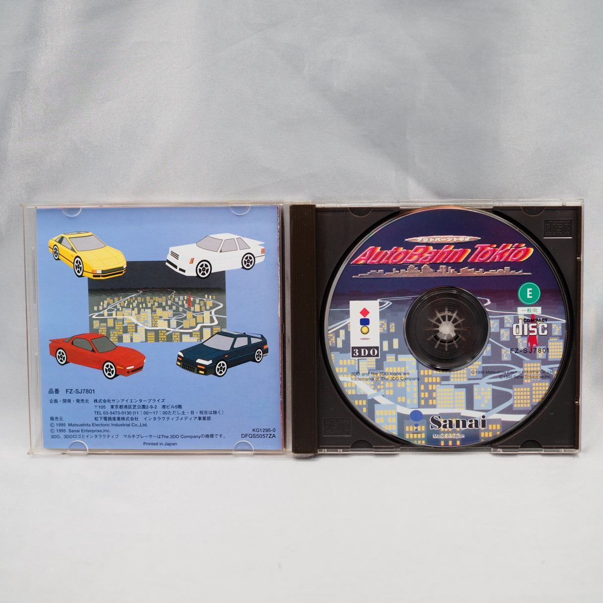 Used AUTO BAHN TOKIO 3DO - Tested & Working