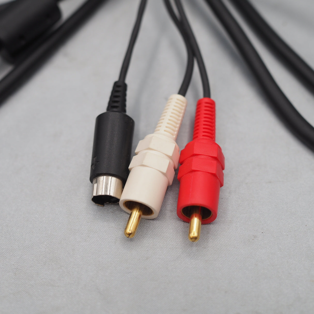 Used Official S Video Cable HSS-0105 Boxed for SEGA SATURN - Tested & Working
