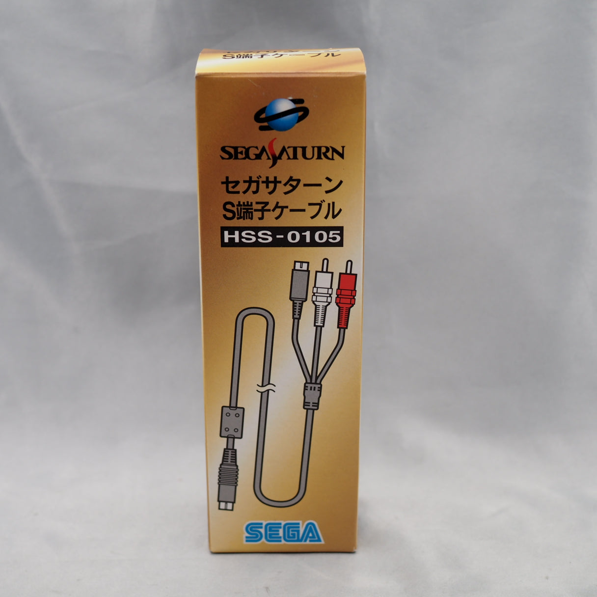 Used Official S Video Cable HSS-0105 Boxed for SEGA SATURN - Tested & Working