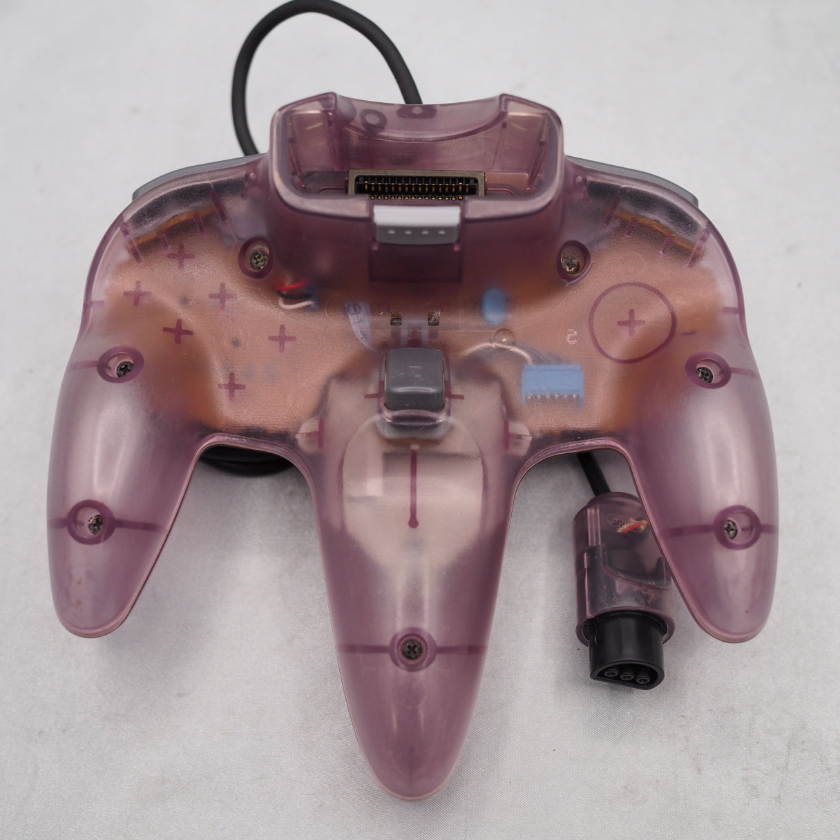 Used Nintendo 64 Controller only NUS-005 Clear Purple - Tested & Working