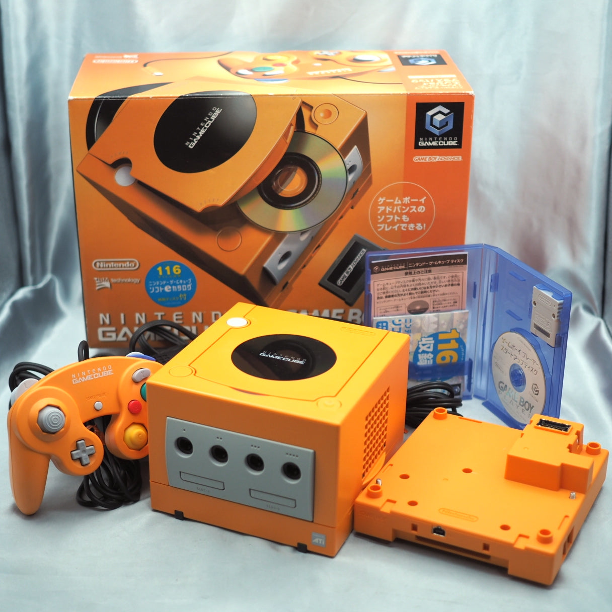 Nintendo Gamecube Gameboy Player deals Spice Orange