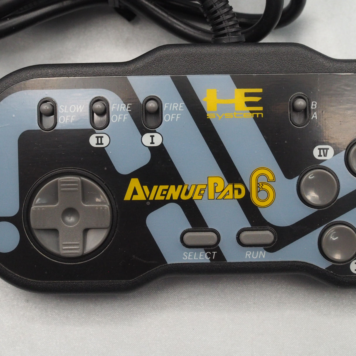 Used PC Engine Avenue Pad 6 Controller NAPD-1002 Boxed - Tested & Working
