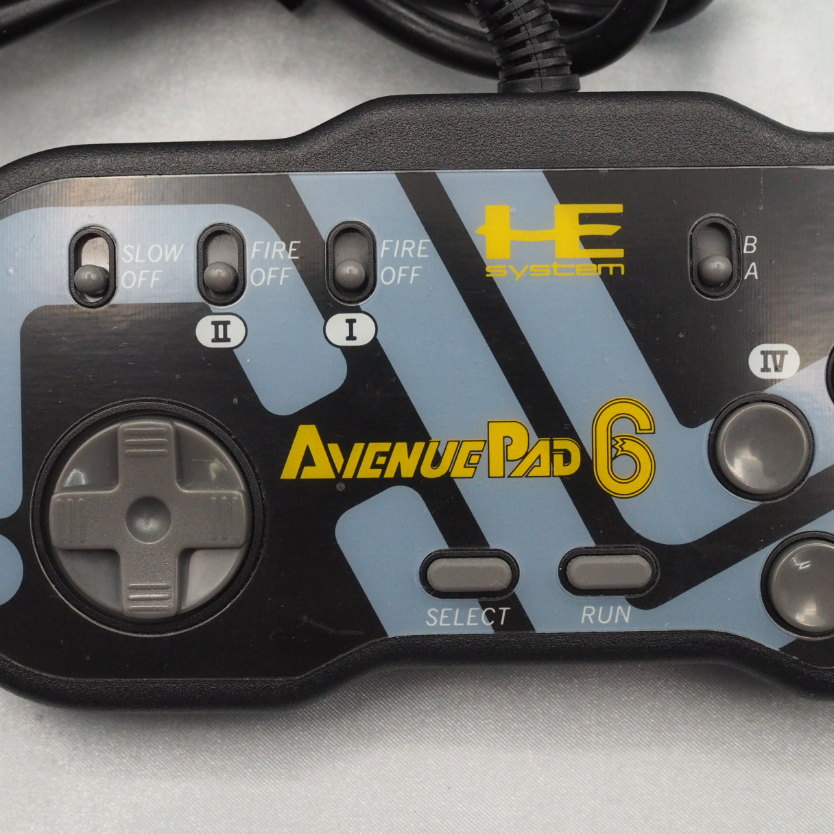 Used PC Engine Avenue Pad 6 Controller NAPD-1002 Boxed - Tested & Working