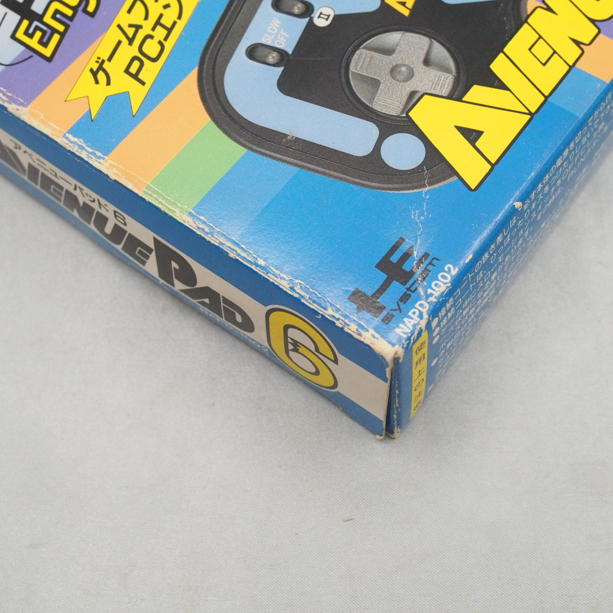 Used PC Engine Avenue Pad 6 Controller NAPD-1002 Boxed - Tested & Working