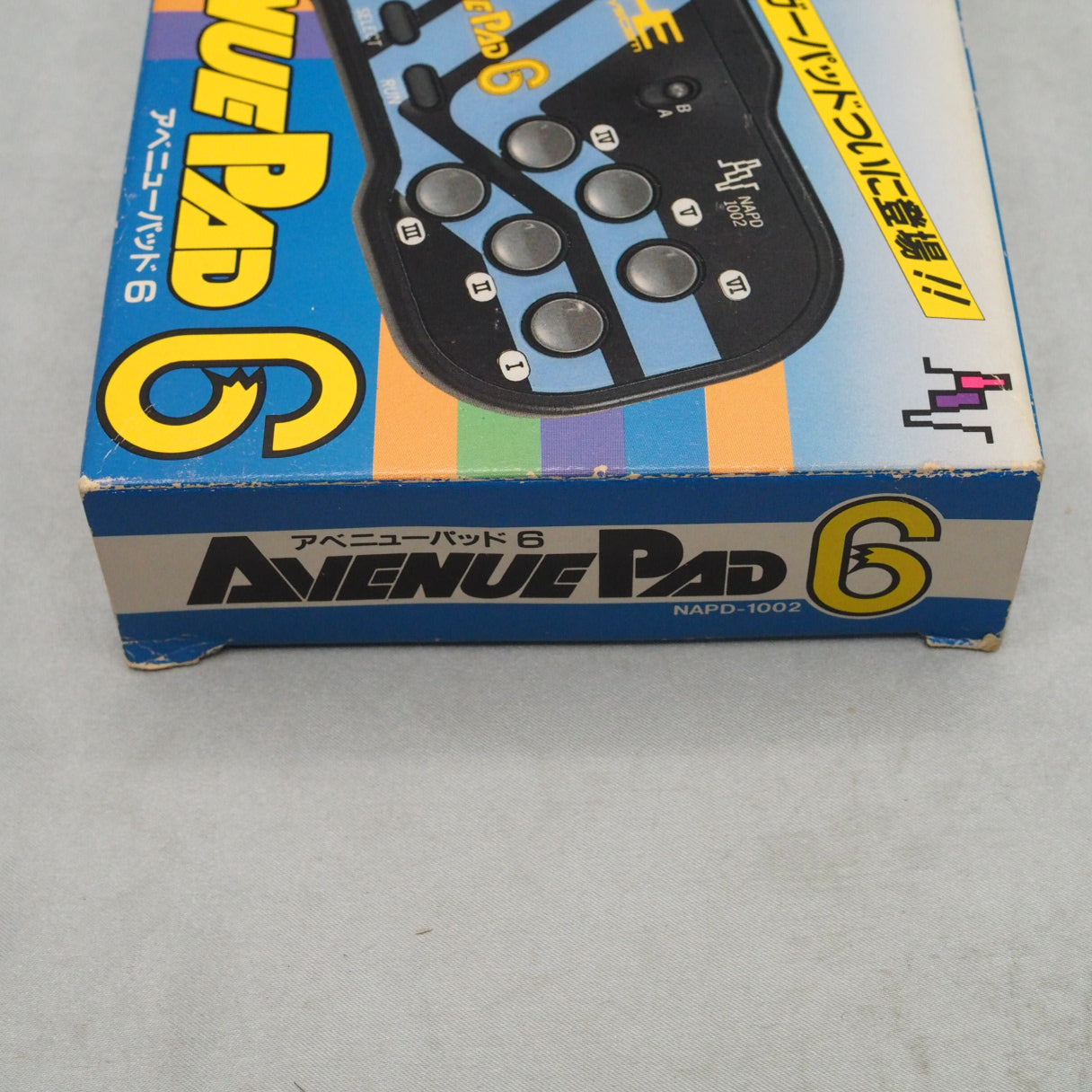 Used PC Engine Avenue Pad 6 Controller NAPD-1002 Boxed - Tested & Working