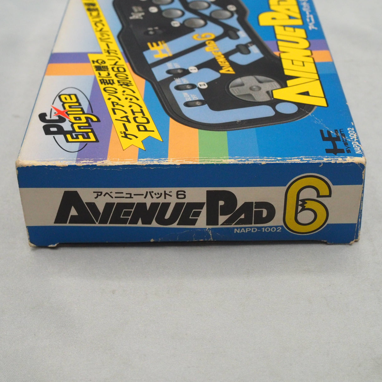 Used PC Engine Avenue Pad 6 Controller NAPD-1002 Boxed - Tested & Working