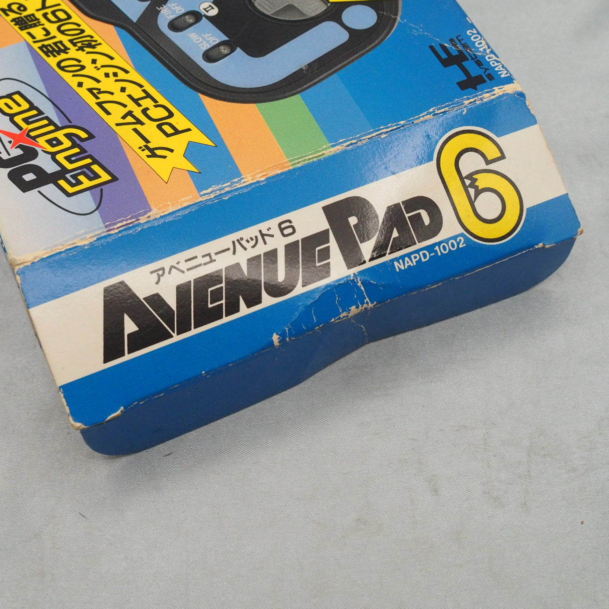 Used PC Engine Avenue Pad 6 Controller NAPD-1002 Boxed - Tested & Working