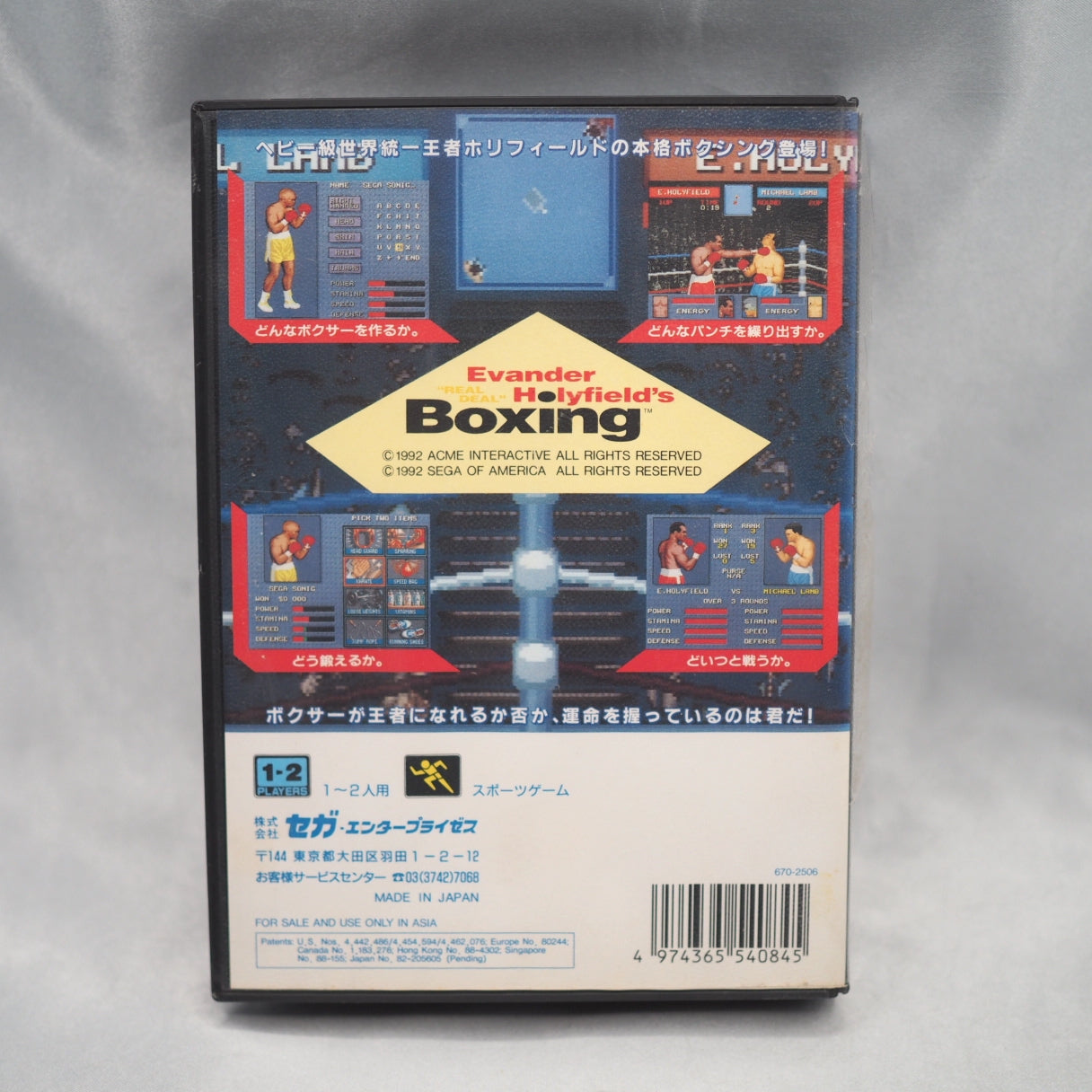Used HOLYFIELD'S BOXING - Tested & Working