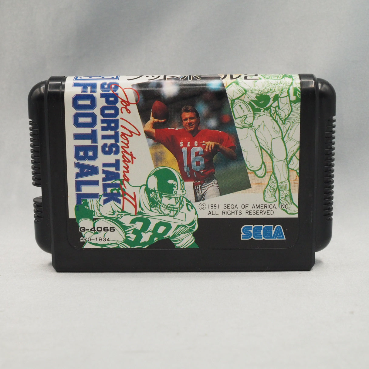 Used JOE MONTANA FOOT BALL 2 - Tested & Working