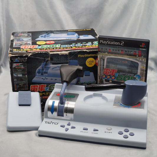 Used DENSYA DE GO! Controller TYPE 2 TCPP-20009 Boxed + DENSYA DE GO! 3 SET - Tested & Working