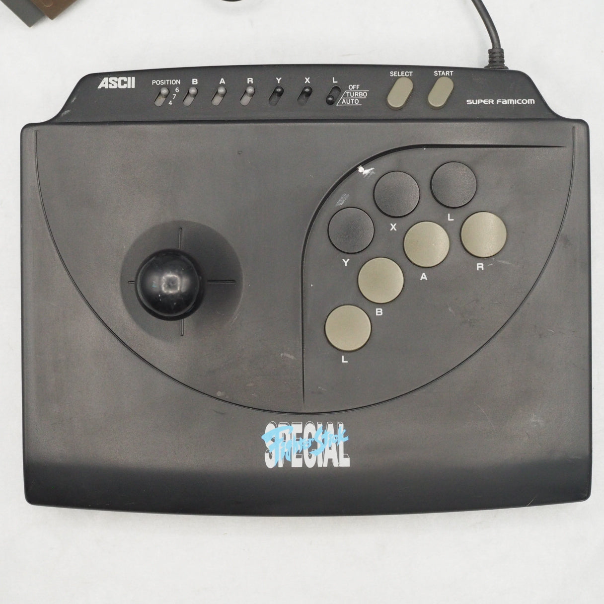 Used ACSII Fighter Stick Special Super Famicom Controller AS-9982 - Tested & Working