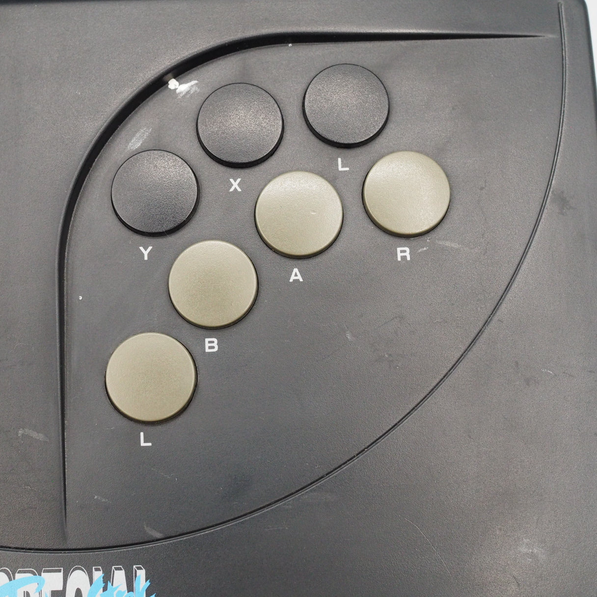 Used ACSII Fighter Stick Special Super Famicom Controller AS-9982 - Tested & Working