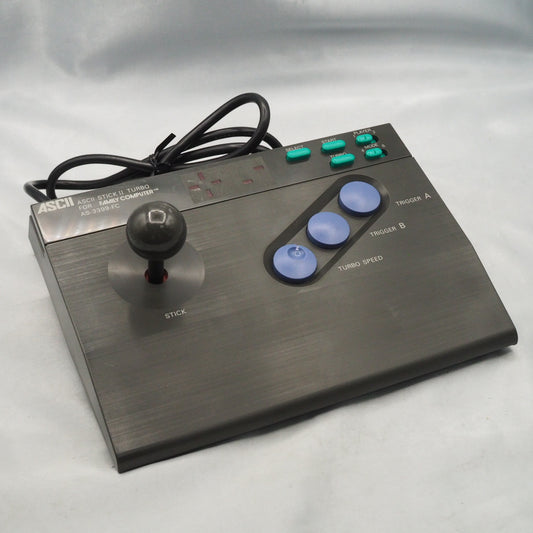 Used ACSII Stick Ⅱ TURBO Famicom Controller AS-3399-FC - Tested & Working