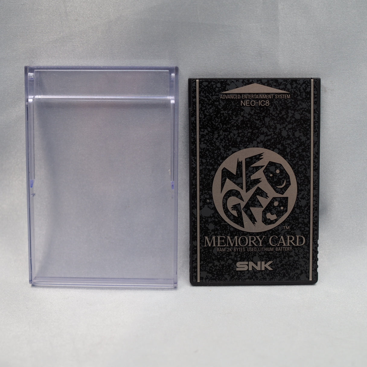 Used NEO GEO AES Memory Card W/Case NEO-IC8 - Tested & Working
