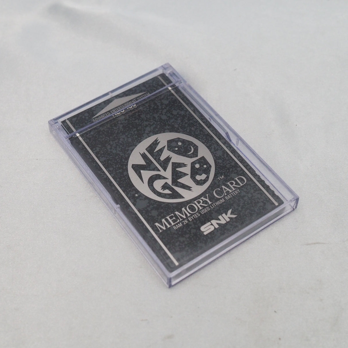 Used NEO GEO AES Memory Card W/Case NEO-IC8 - Tested & Working