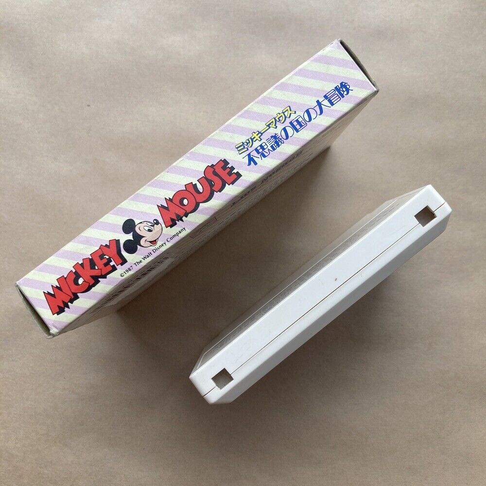 Used Mickey Mouse Fushigi No Kuni No Daibouken - Tested & Working