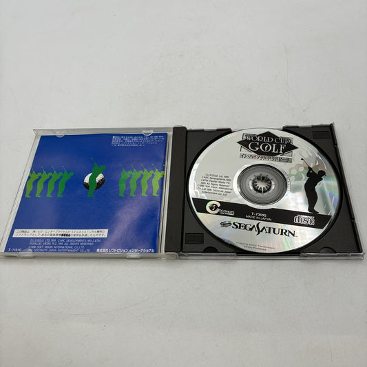 World Cup Golf in Hyatt Dorado Beach Sega Saturn SS NTSC-J Japan w/ Manual – Japanese retro console – Enjoy Game Japan