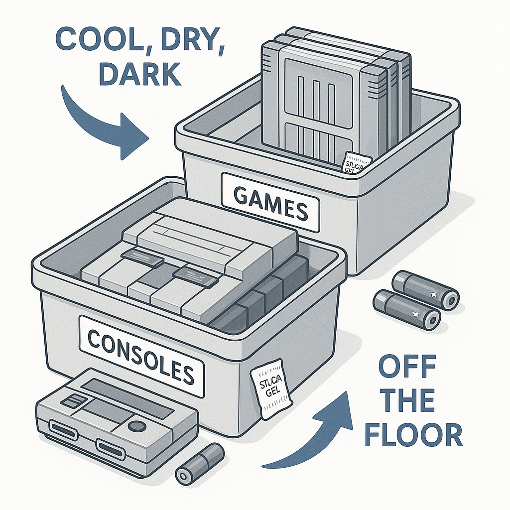 Console Care 101 — 5) Storage & Long-Term Care