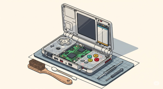 GBA SP Inside-Out Clean and Battery Check