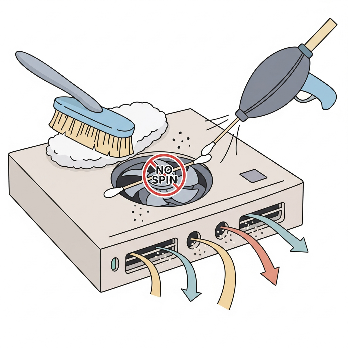Console Care 101 — 3) Dust Removal & Vent Cleaning
